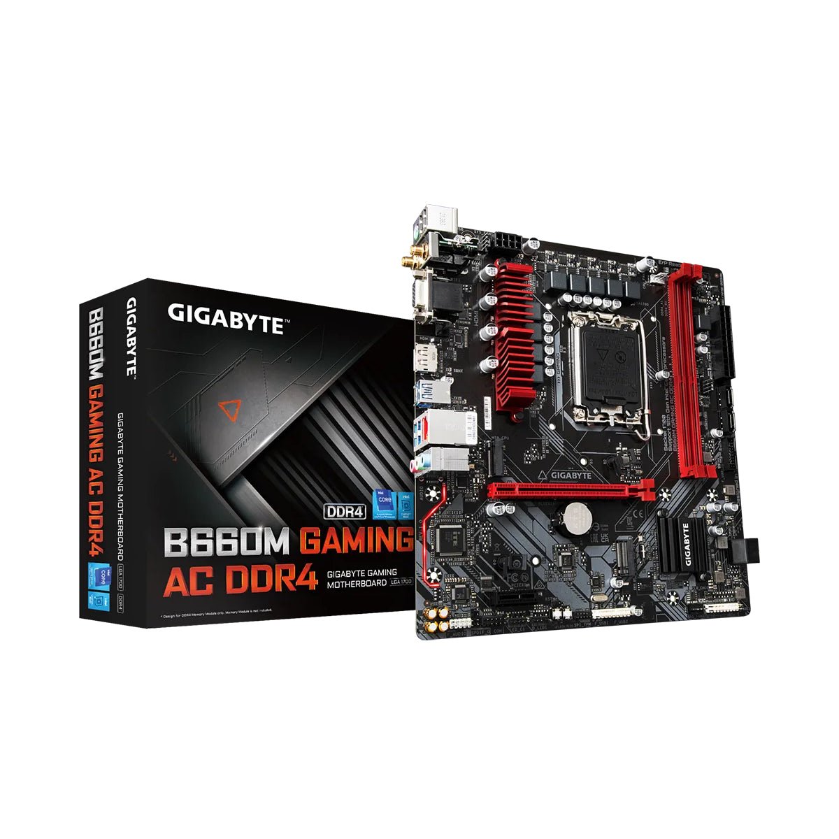 Gigabyte B660M Gaming AC WiFi- DDR4 LGA 1700 Intel Motherboard - Store 974 | ستور ٩٧٤
