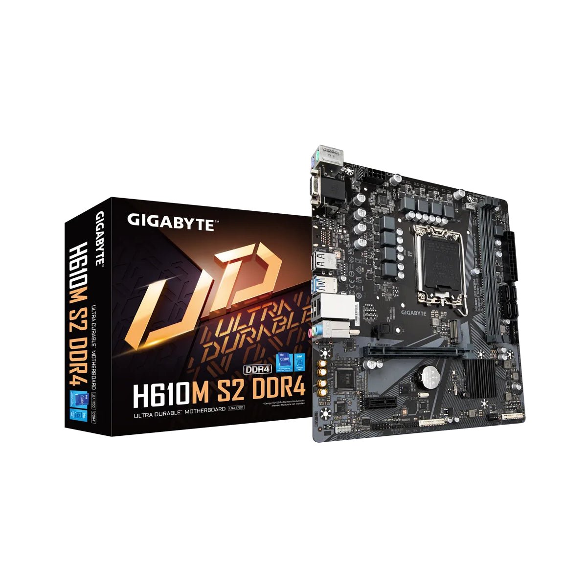 Gigabyte H610M S2 - DDR4 LGA 1700 Intel Motherboard - Store 974 | ستور ٩٧٤