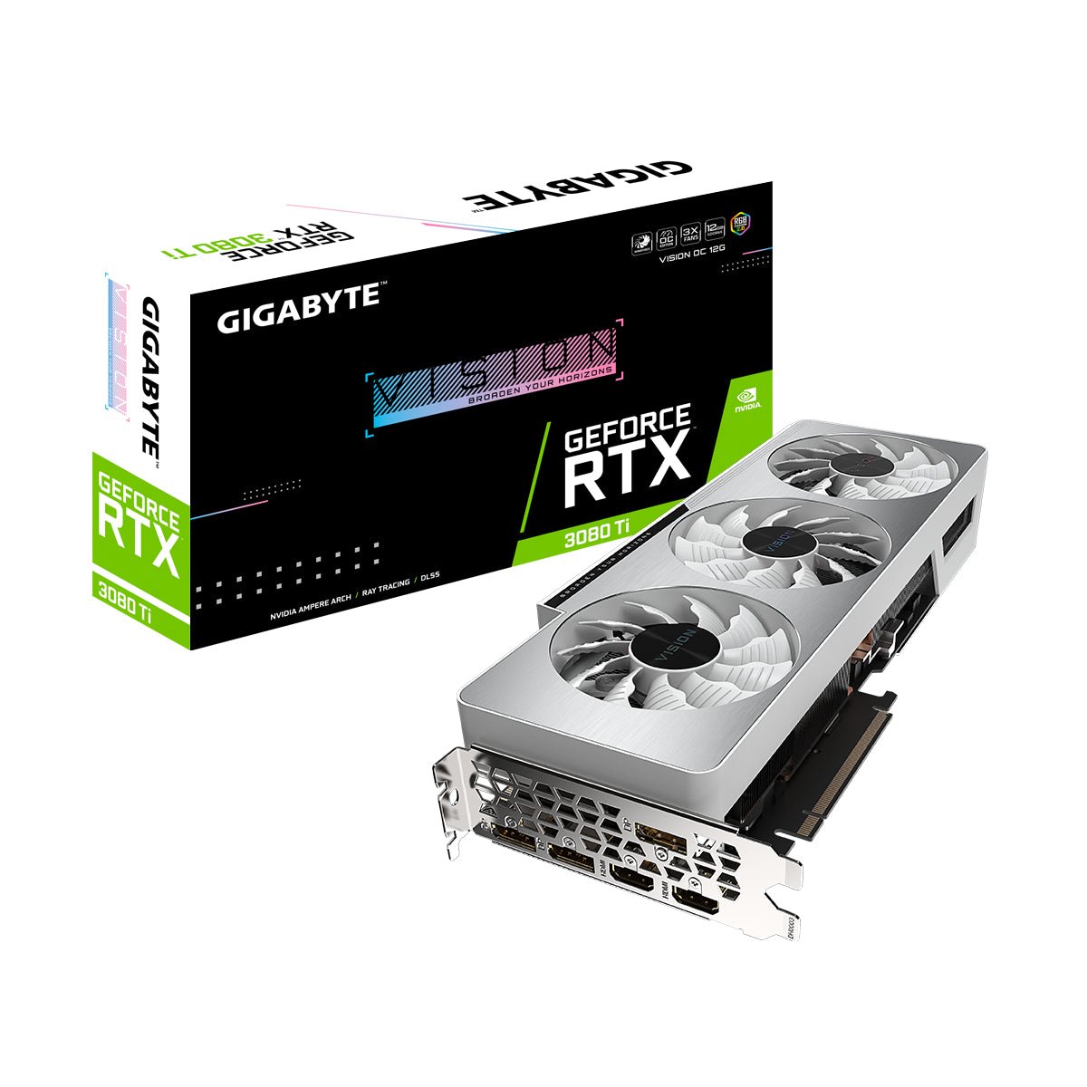 Gigabyte GeForce RTX 3080 Ti VISION OC 12G Graphics Card - Store 974 | ستور ٩٧٤