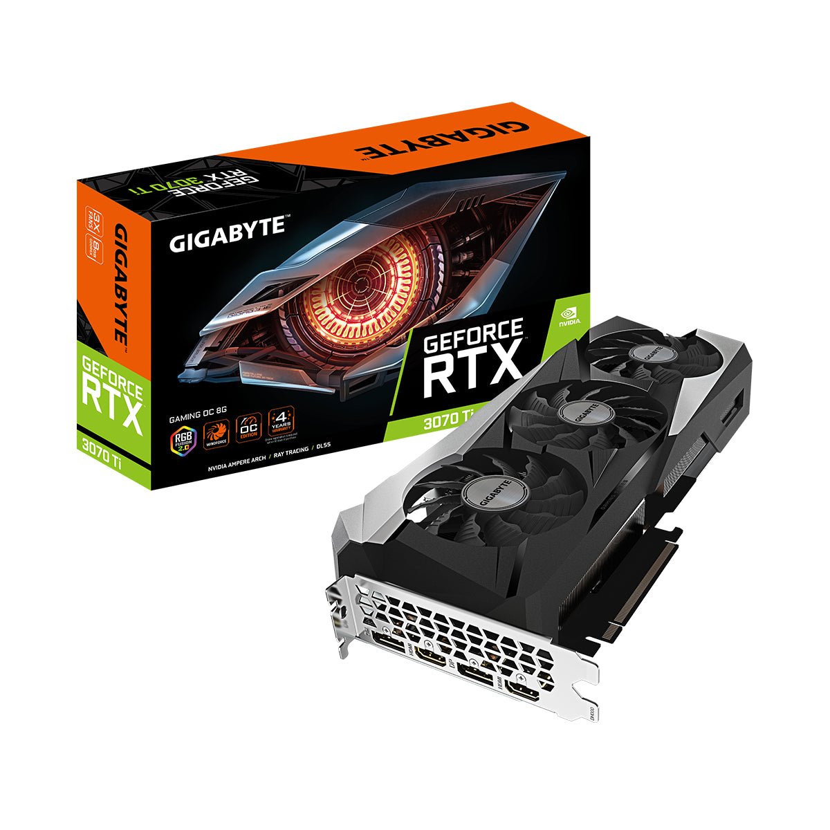 Gigabyte GeForce RTX 3070 Ti GAMING OC 8G Graphics Card - Store 974 | ستور ٩٧٤