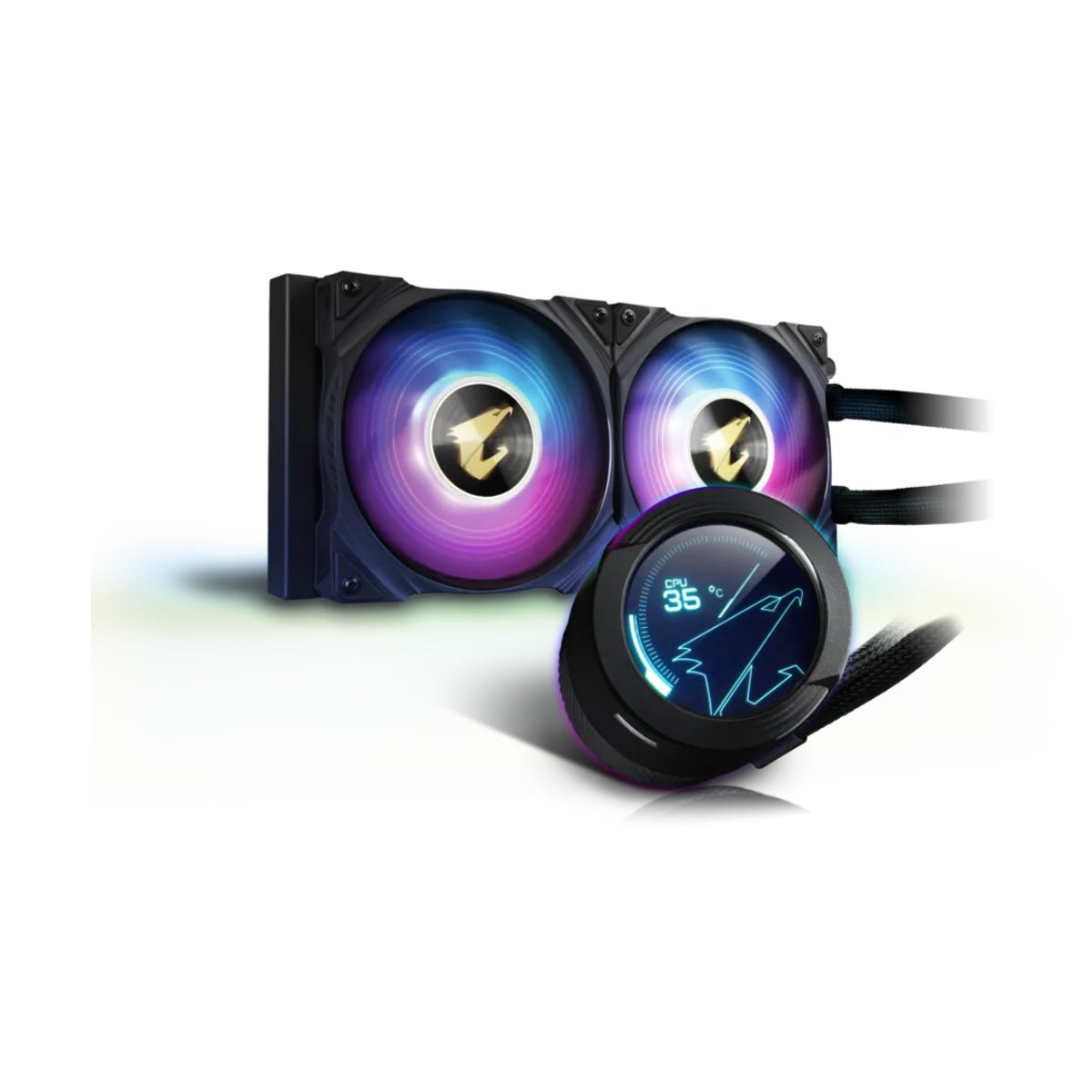 Gigabyte Aorus WaterForce X 240 ARGB AIO Liquid Cooler - مبرد Gigabyte Aorus WaterForce X 240 ARGB AIO Liquid Cooler - مبرد