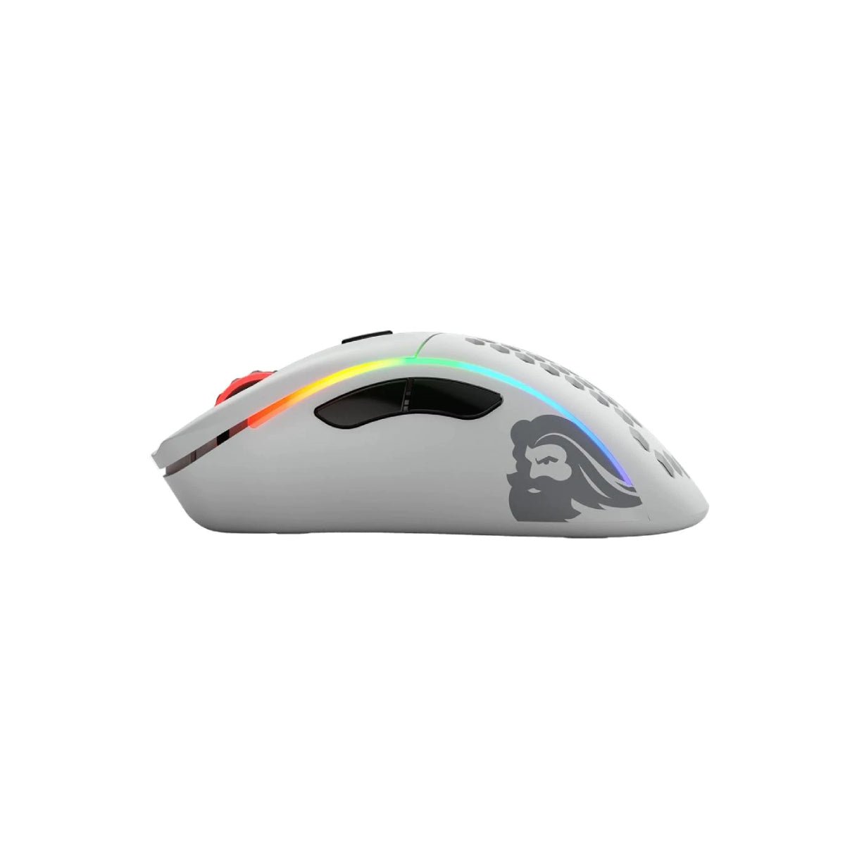 Glorious Model D Minus Wireless Gaming Mouse - Matte White - فأرة Glorious Model D Minus Wireless Gaming Mouse - Matte White - فأرة
