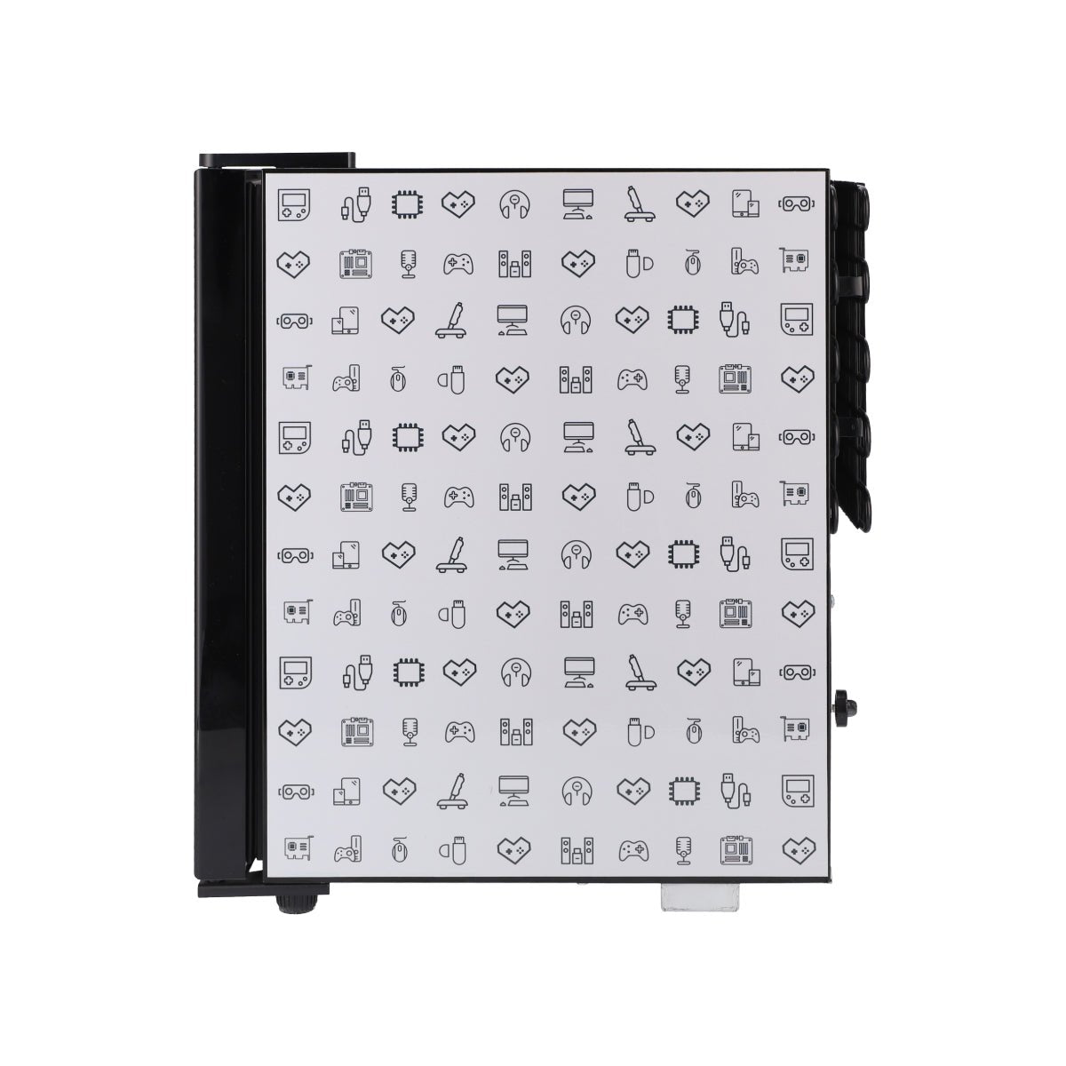 Epic Gamers T-25 Tabletop Fridge 25 Ltr - Black/Gray - ثلاجة Epic Gamers T-25 Tabletop Fridge 25 Ltr - Black/Gray - ثلاجة