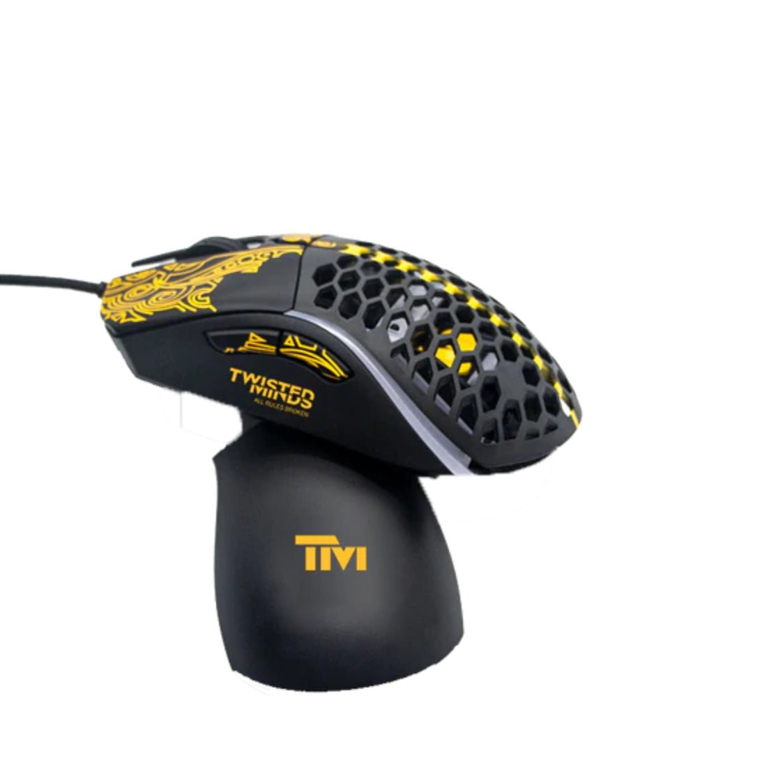 Twisted Minds CoolKnight RGB Wired Gaming Mouse - Black - فأرة