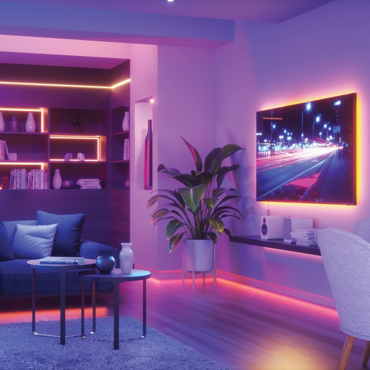Nanoleaf Essentials Light Strips Expansion Kit - 1m - إضاءة Nanoleaf Essentials Light Strips Expansion Kit - 1m - إضاءة