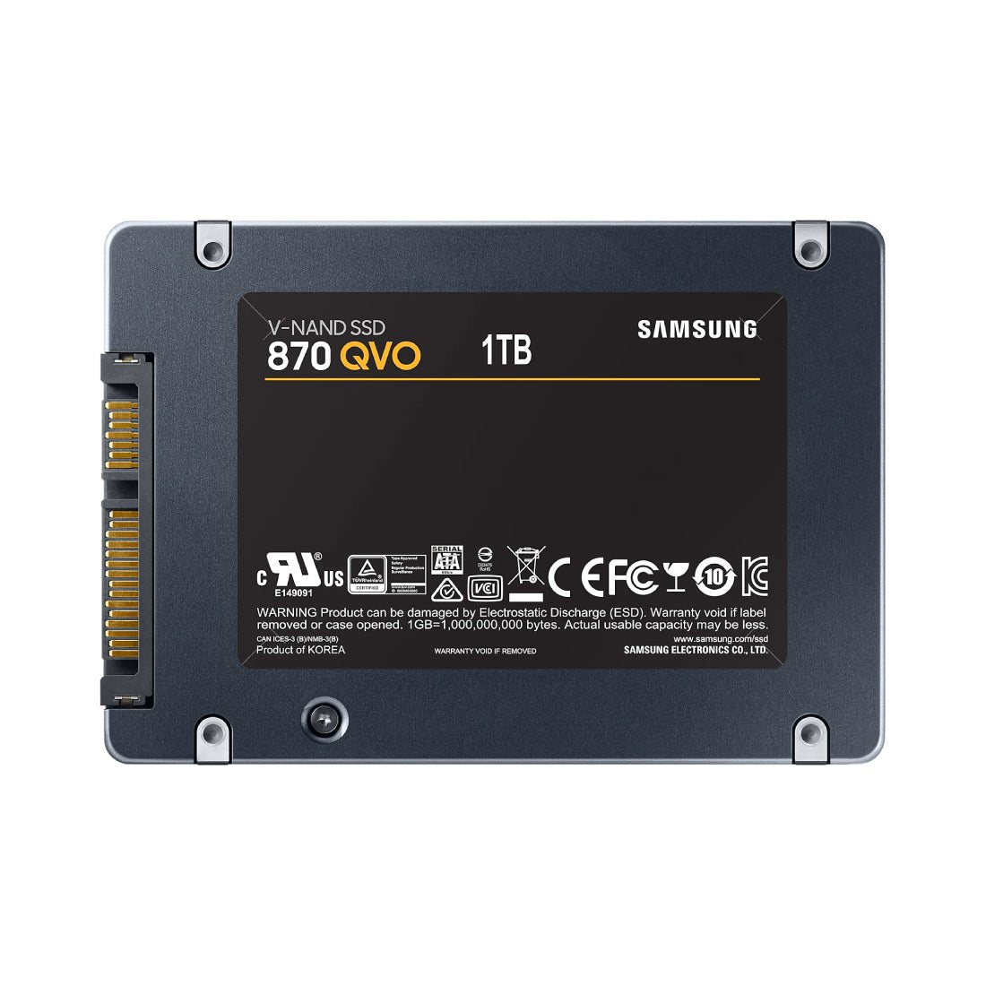 Samsung 870 QVO 1TB 2.5'' Internal SSD - Store 974 | ستور ٩٧٤