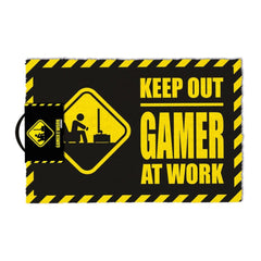 Pyramid Gamer at Work Doormat - حصيرة