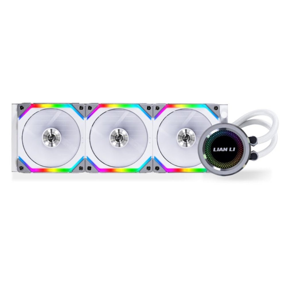 Lian Li Galahad 360mm AIO SL Edition Case Fan - White - مبرد Lian Li Galahad 360mm AIO SL Edition Case Fan - White - مبرد