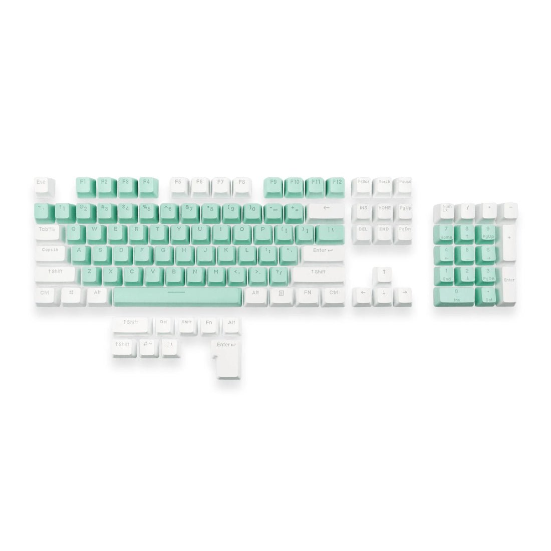 Mountain Mineral PBT Keycap set - Aquamarine B - أكسسوار لوحة مفاتيح Mountain Mineral PBT Keycap set - Aquamarine B - أكسسوار لوحة مفاتيح