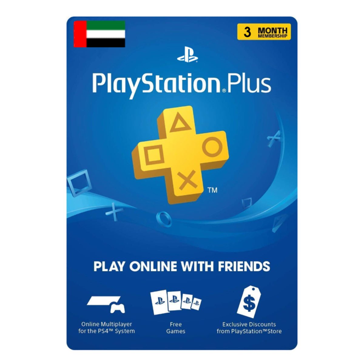 PlayStation UAE 3 Months - Store 974 | ستور ٩٧٤