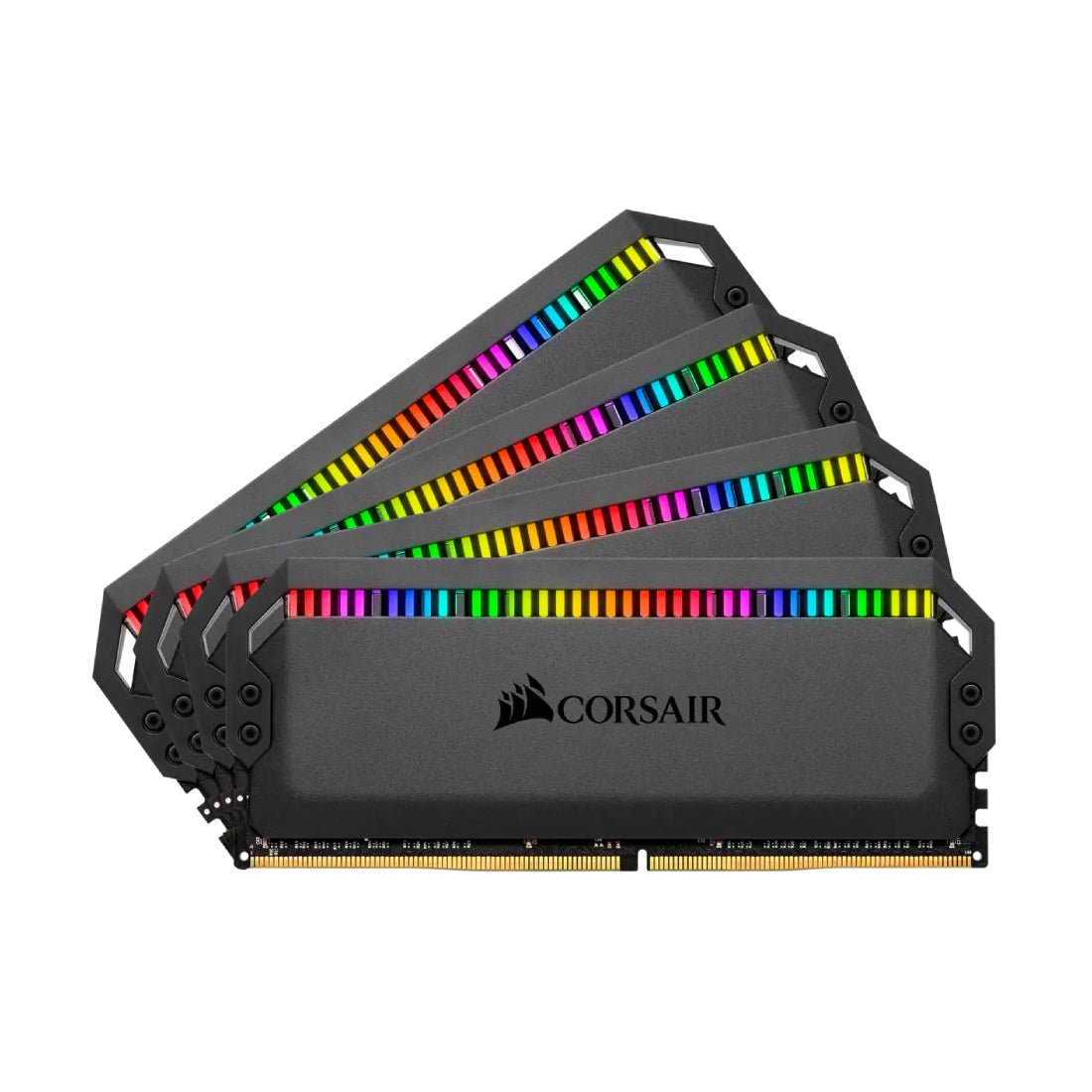 Corsair Dominator Platinum RGB 128GB (4x32GB) DDR4 3200MHz - Black - Store 974 | ستور ٩٧٤