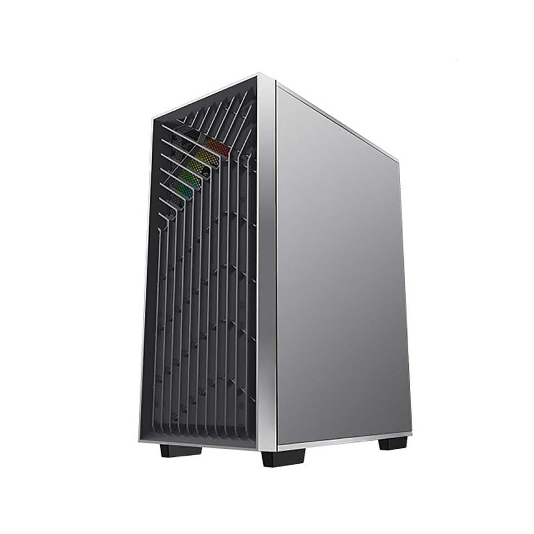 Xigmatek LUX G Shadow Mid Tower Case - Metal Gray - Store 974 | ستور ٩٧٤