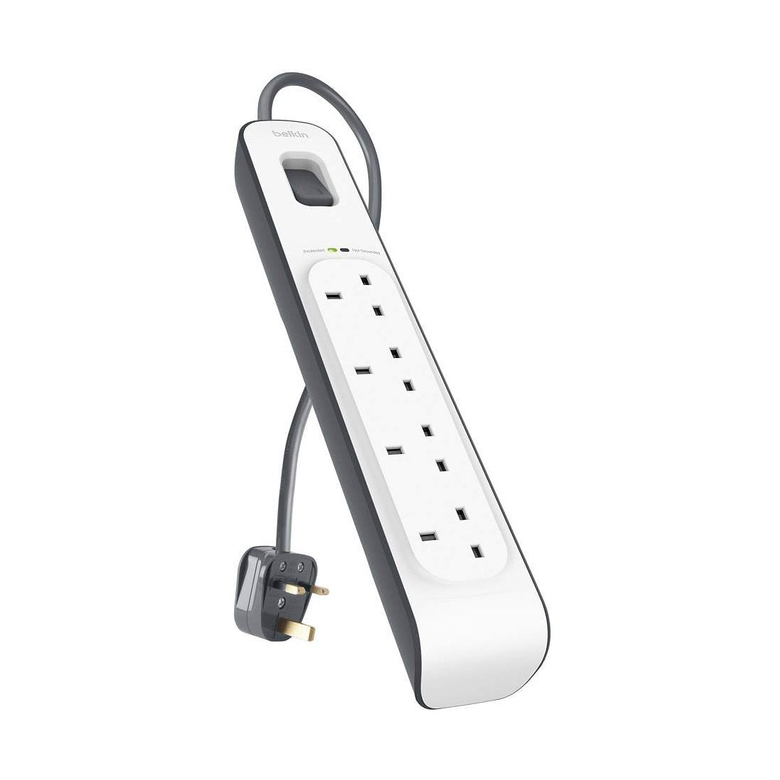 Belkin 4 -etlet Surge Recovery Strip مع سلك الطاقة 2M - كabl Belkin 4 -etlet Surge Recovery Strip مع سلك الطاقة 2M - كabl