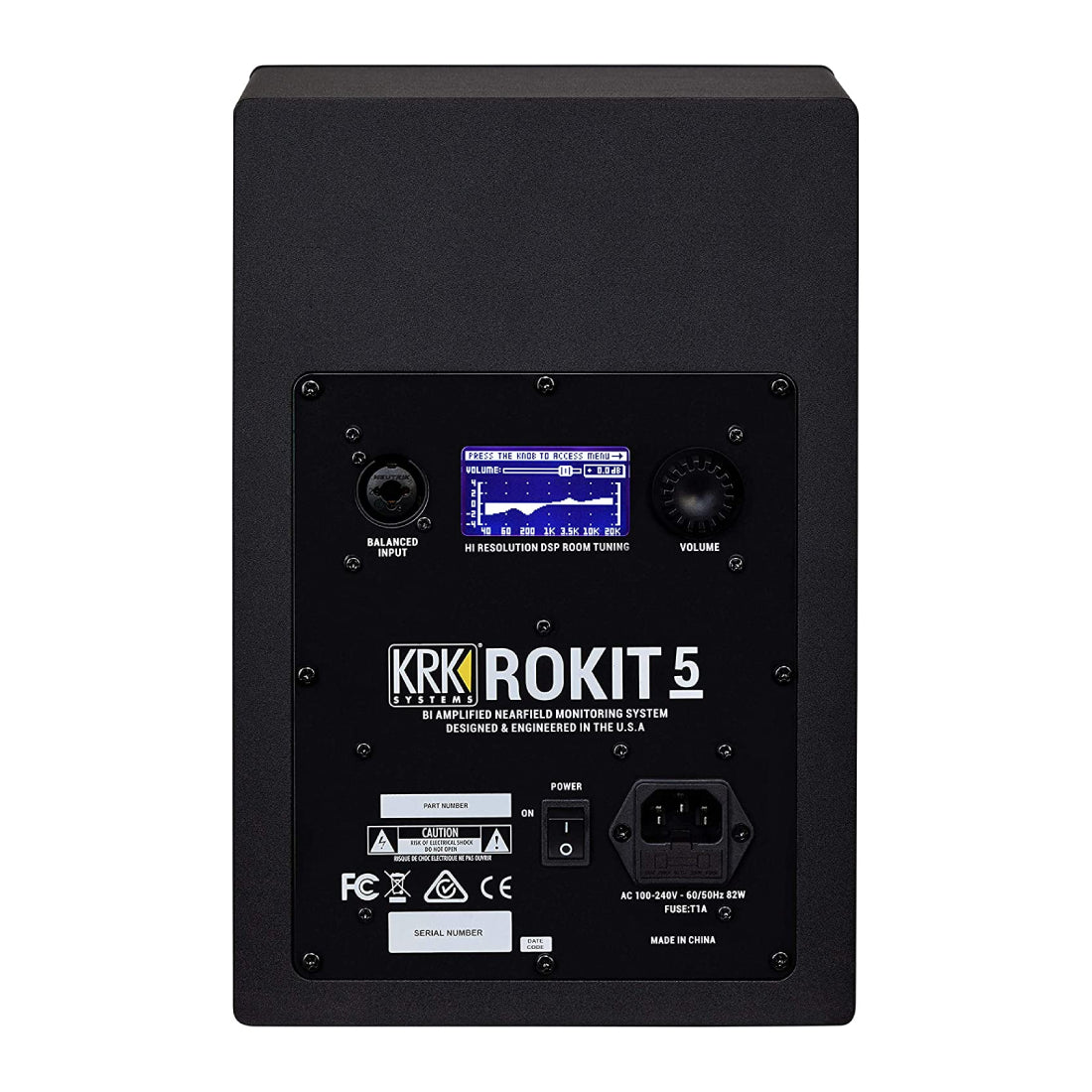 KRK Rokit 5 G4 Studio Monitor - Black - Store 974 | ستور ٩٧٤