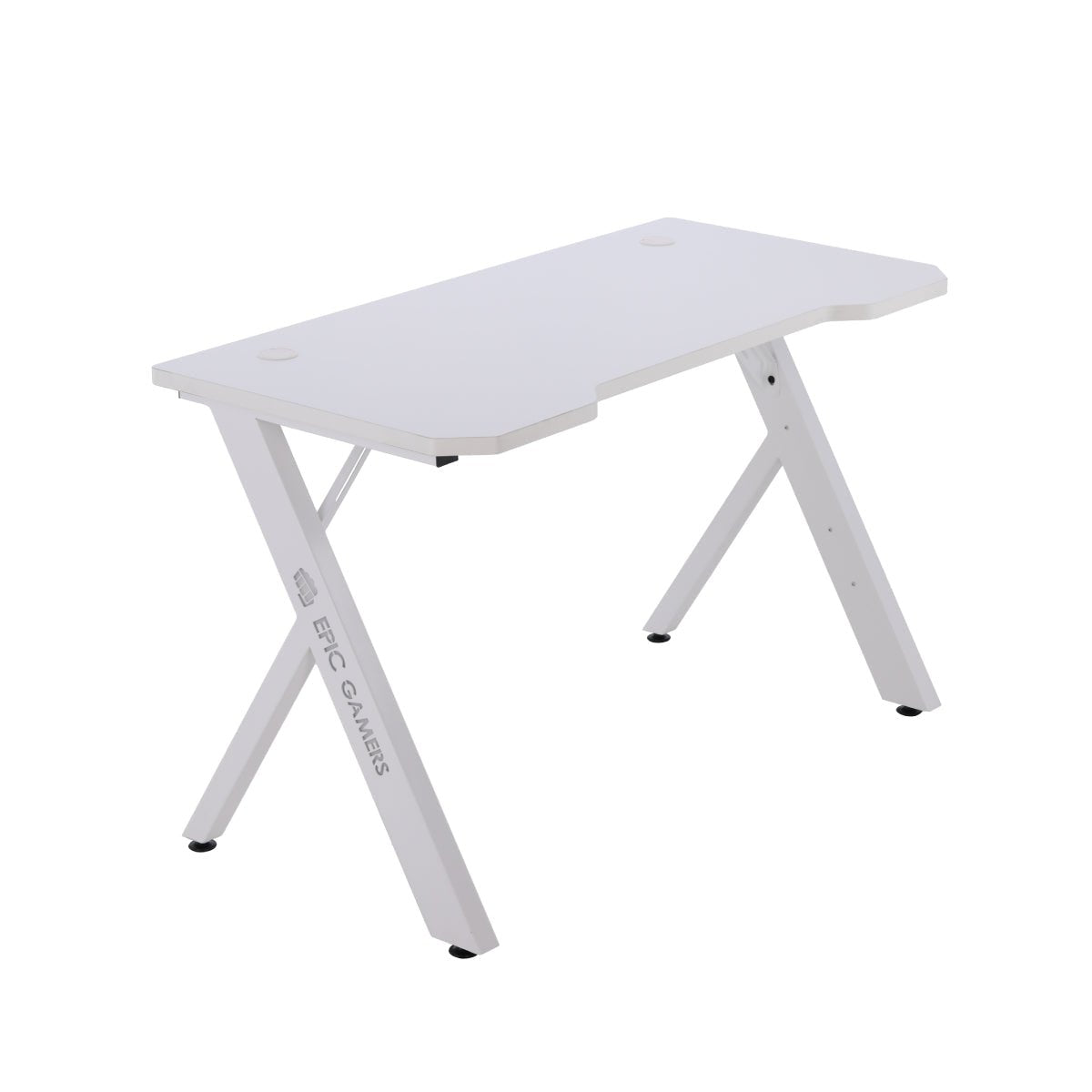 Epic Gamers Gaming Desk V2 - White - طاولة Epic Gamers Gaming Desk V2 - White - طاولة