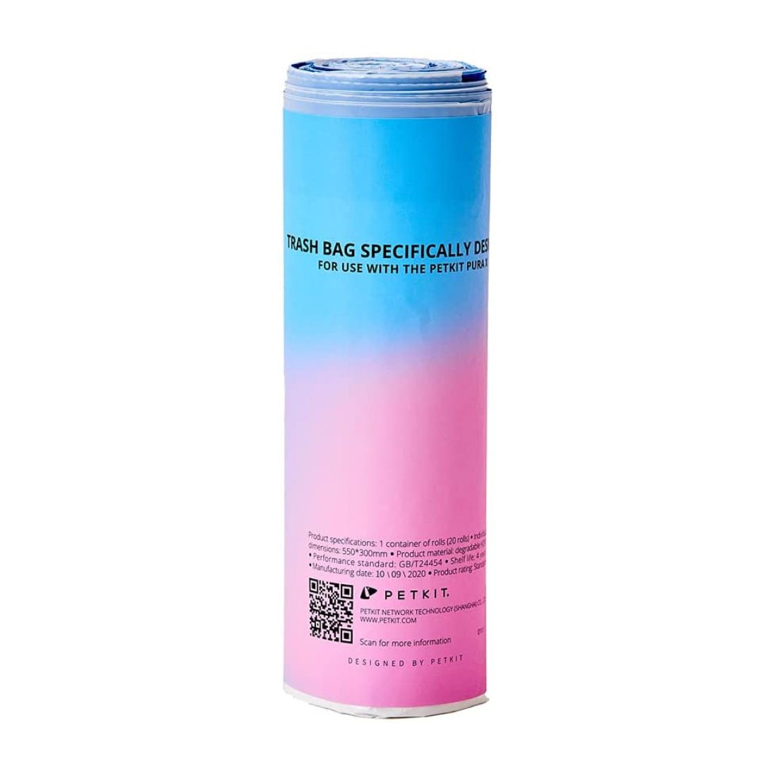 Petkit Pura Max Trash Bag One Roll - 20Pcs - أكسسوارات حيوانات أليفة