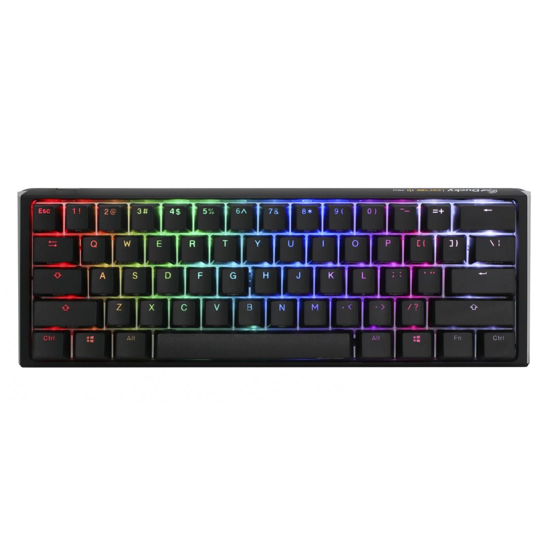 Ducky One 3 TKL Classic Mini 60% RGB Mechanical Keyboard - Cherry Silent Red - Store 974 | ستور ٩٧٤