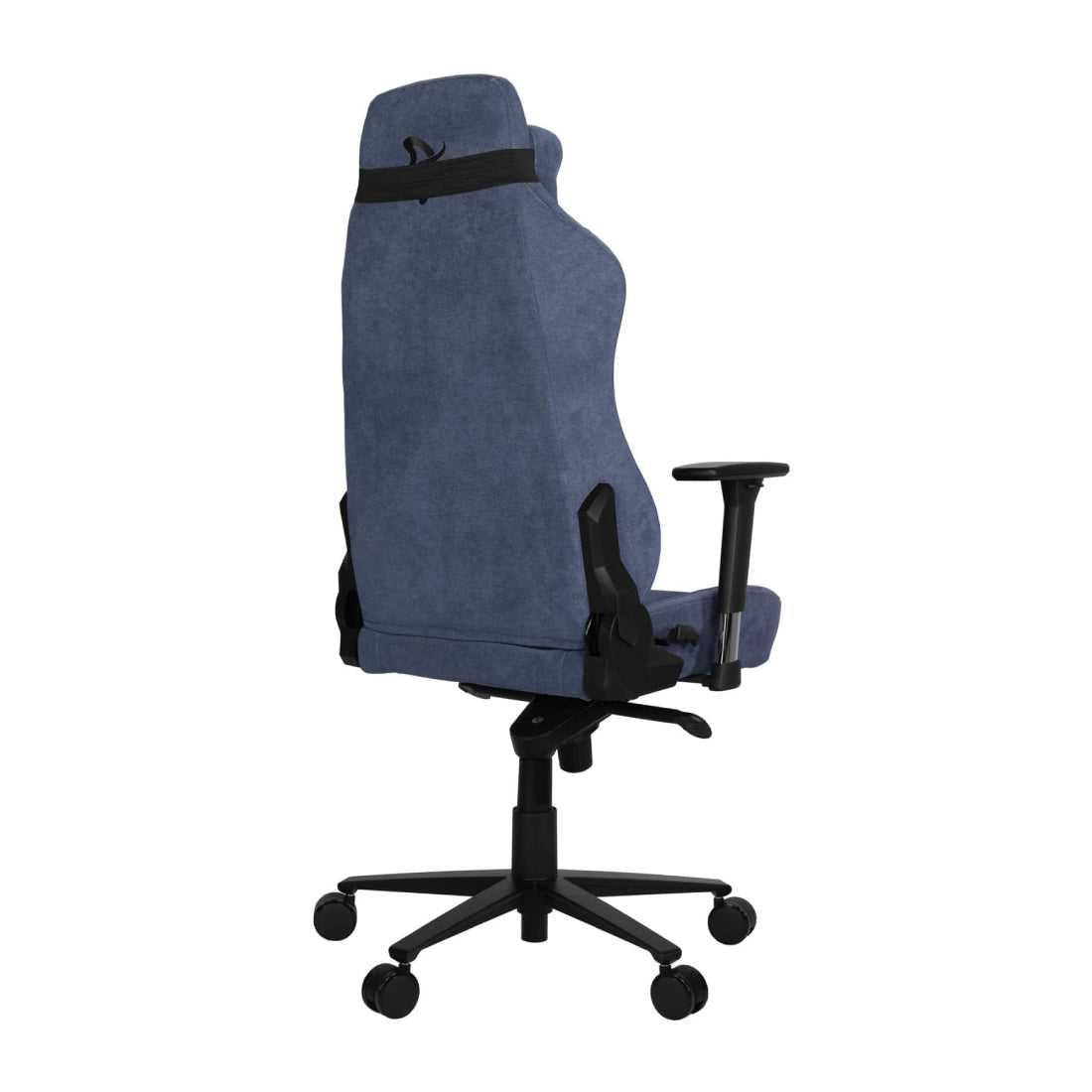 Arozzi  Vernazza Soft Fabric Gaming Chair - Black/Blue - Store 974 | ستور ٩٧٤