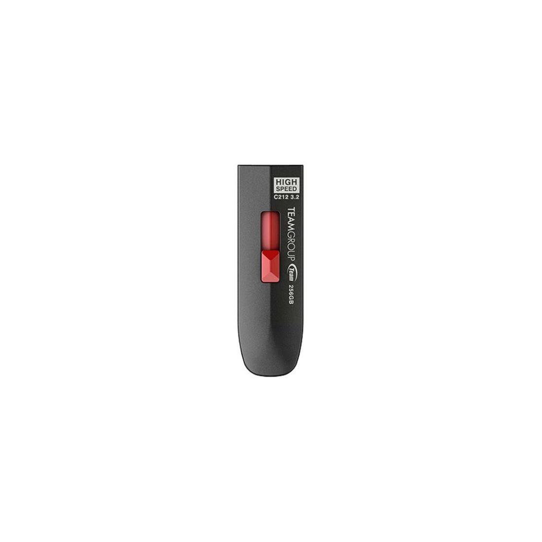 Team Group C212 256GB Extreme Speed USB 3.2 Gen2 Flash Drive - مساحة تخزين Team Group C212 256GB Extreme Speed USB 3.2 Gen2 Flash Drive - مساحة تخزين
