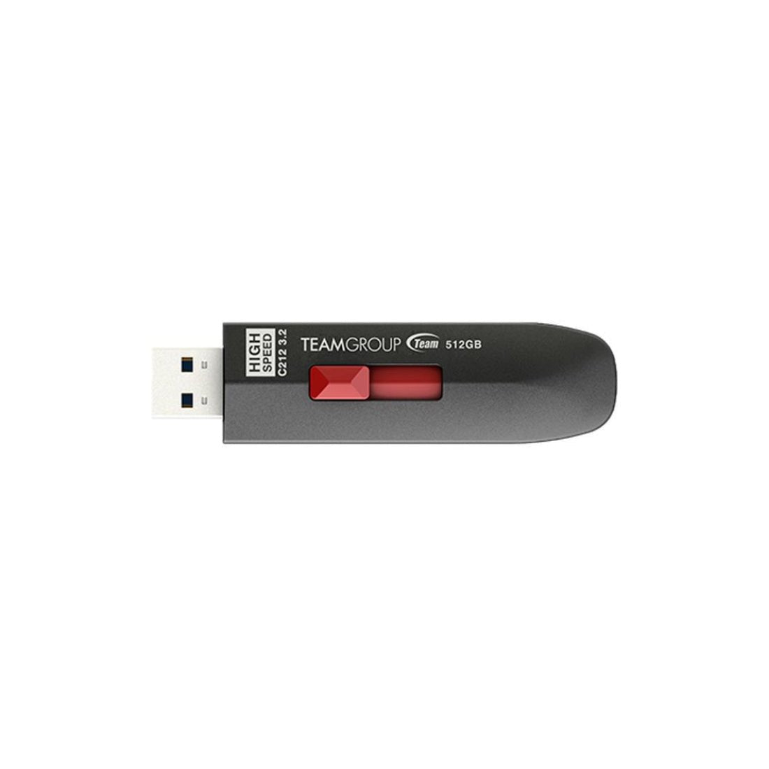 Team Group C212 512GB Extreme Speed USB 3.2 Gen2 Flash Drive - مساحة تخزين Team Group C212 512GB Extreme Speed USB 3.2 Gen2 Flash Drive - مساحة تخزين