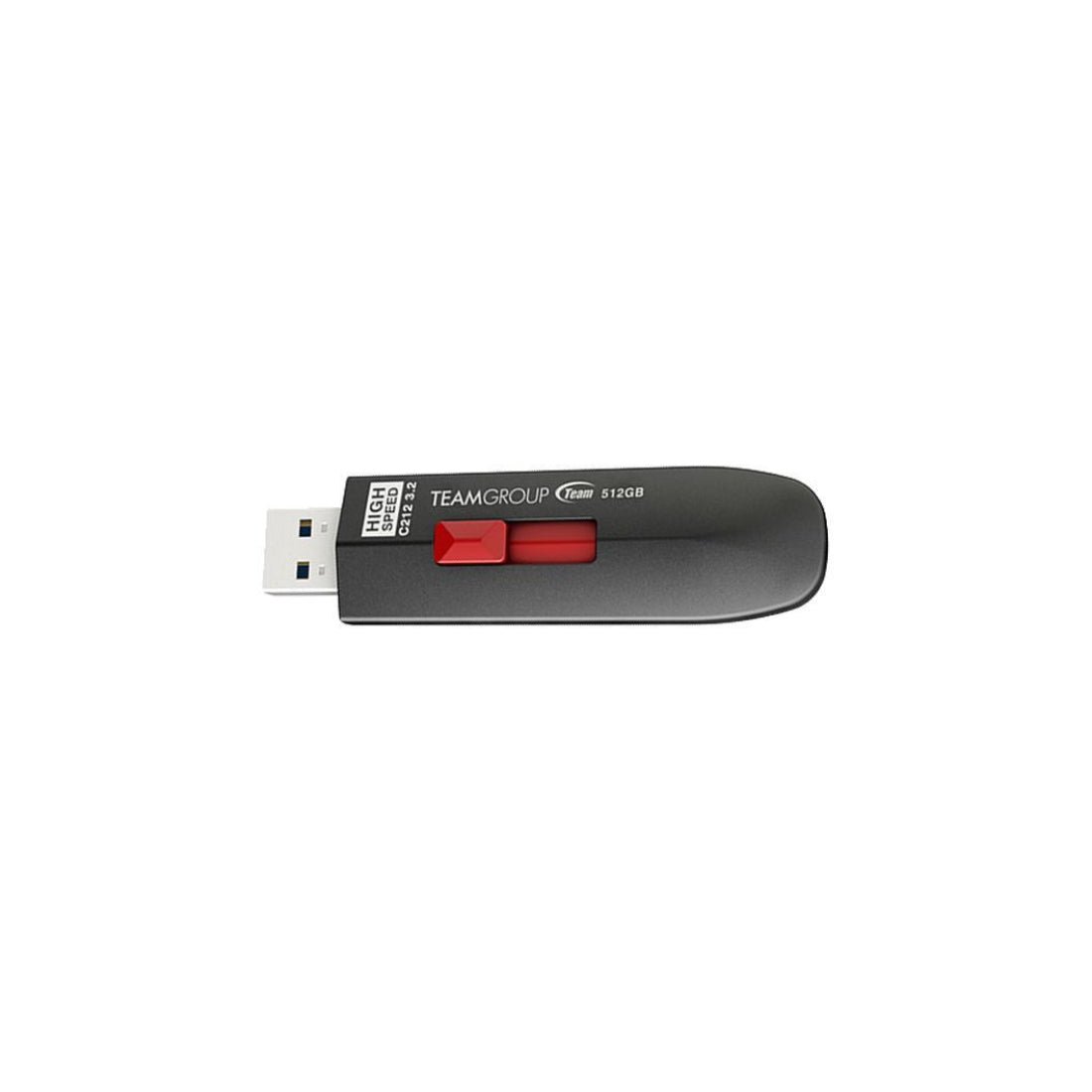 Team Group C212 512GB Extreme Speed USB 3.2 Gen2 Flash Drive - مساحة تخزين Team Group C212 512GB Extreme Speed USB 3.2 Gen2 Flash Drive - مساحة تخزين