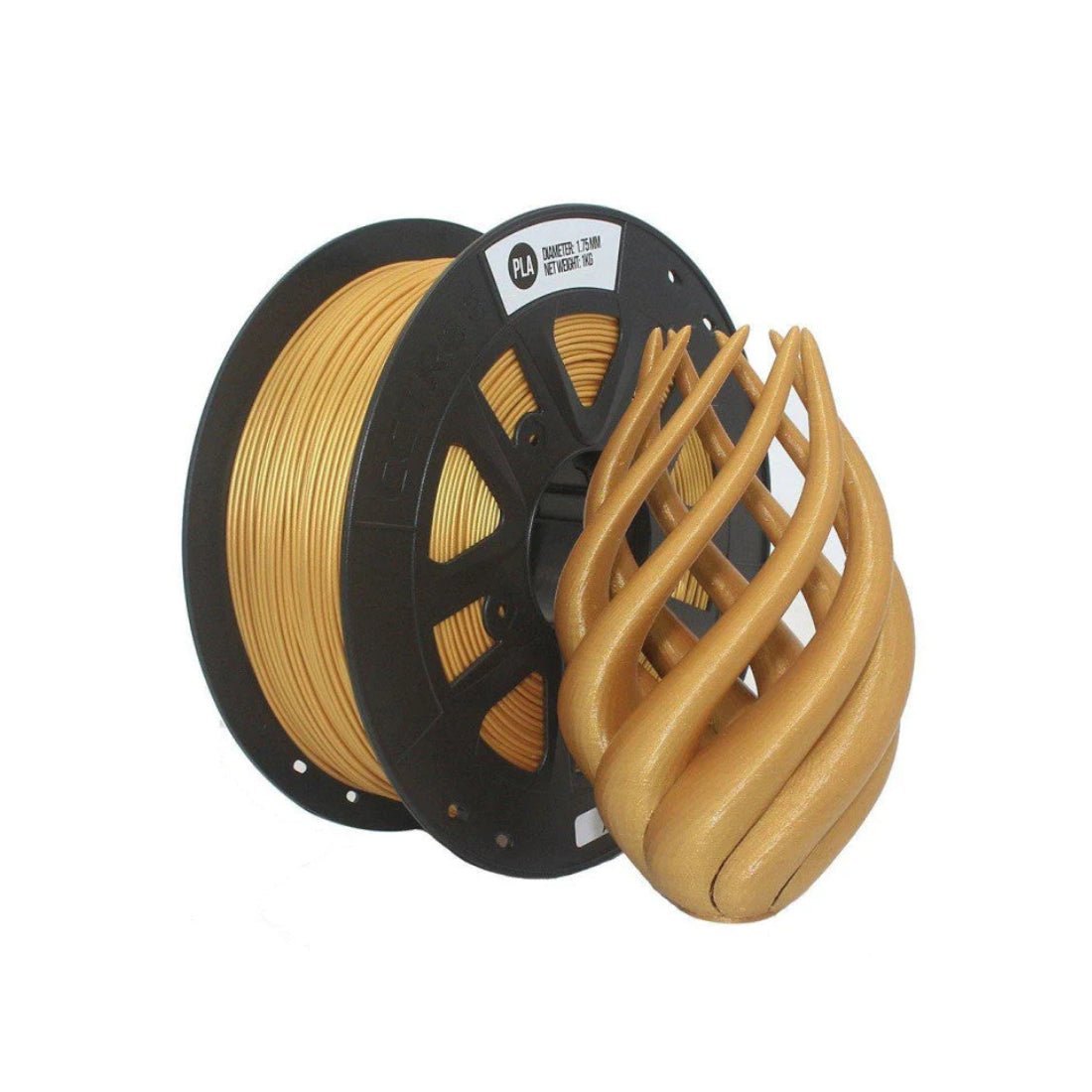 Voltaat CCTREE PLA Filament 1 KG - 1.75 mm - Gold - Store 974 | ستور ٩٧٤