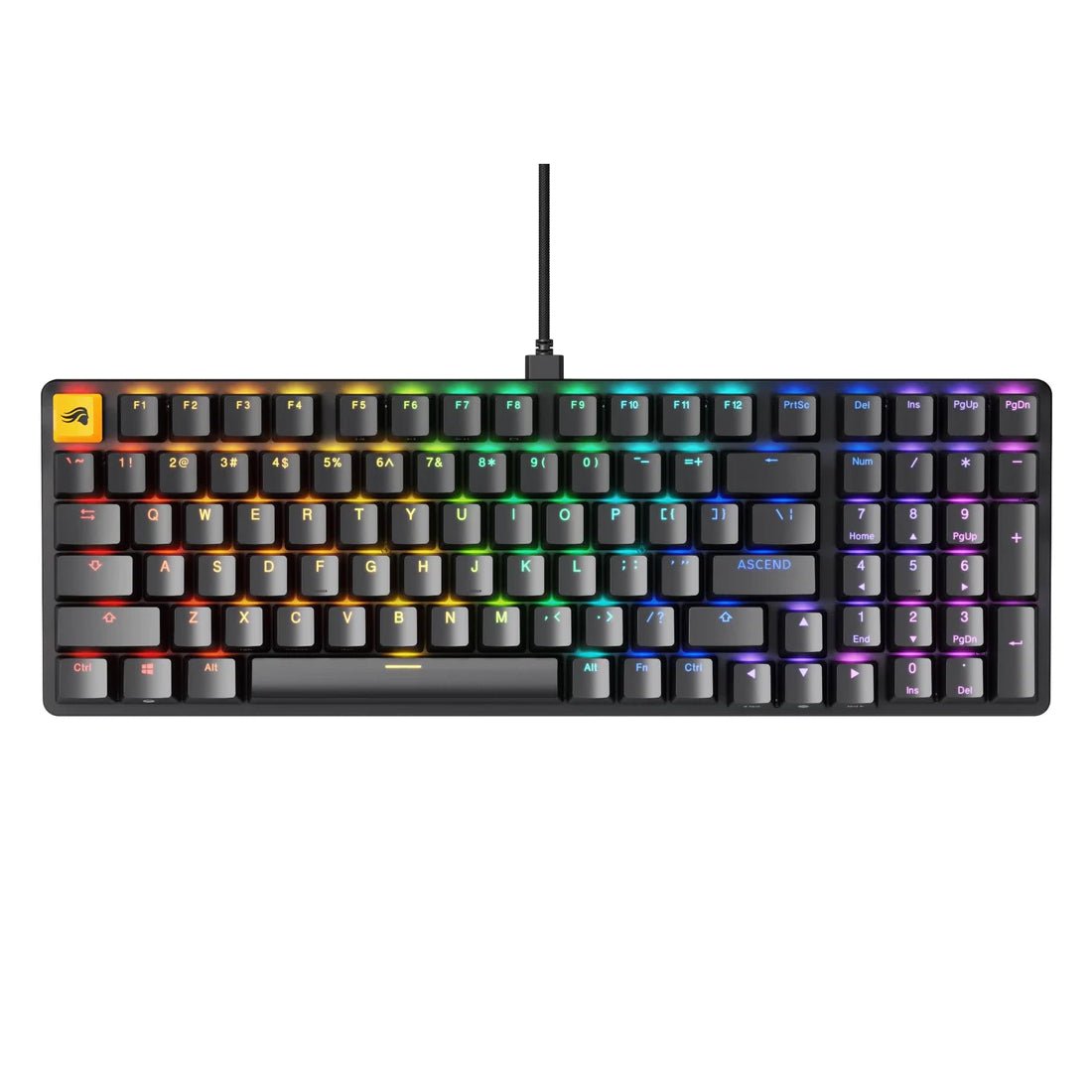 Glorious GMMK2 96% RGB Wired Mechanical Keyboard (EN) - Black - لوحة مفاتيح Glorious GMMK2 96% RGB Wired Mechanical Keyboard (EN) - Black - لوحة مفاتيح