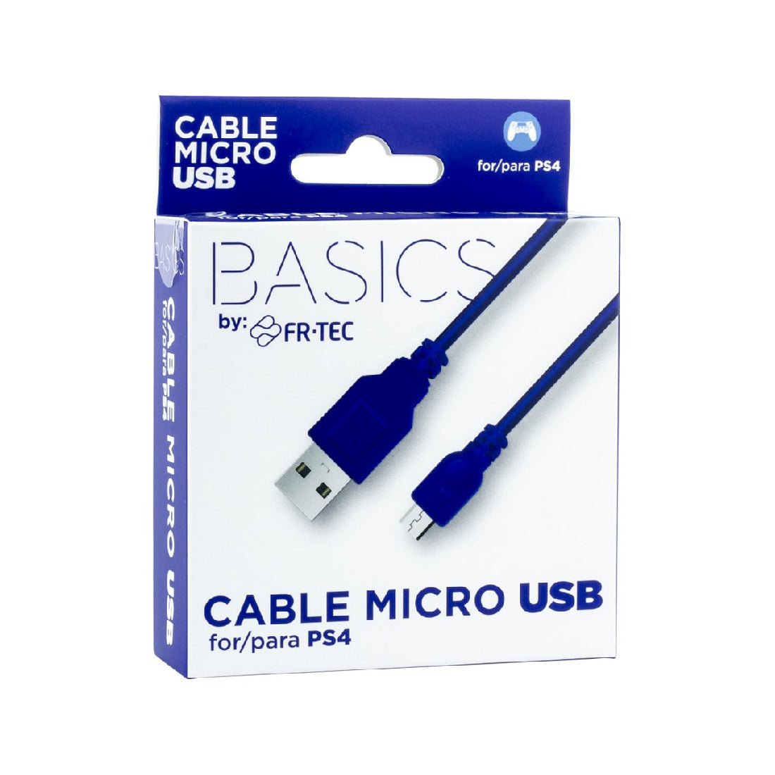 FR-TEC Micro USB Cable For PS4 - 3 meters - Store 974 | ستور ٩٧٤