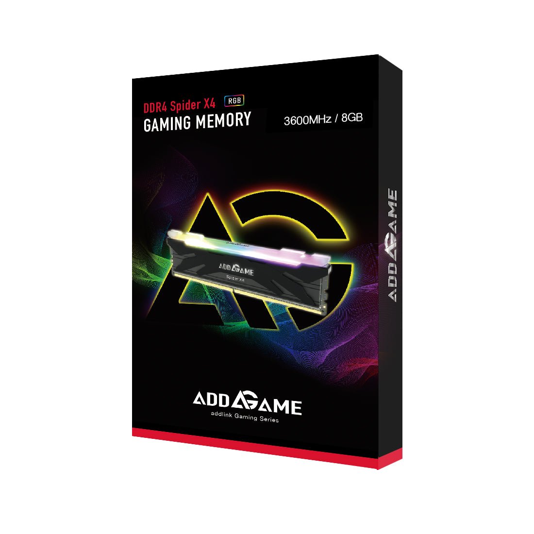 Addlink AddGame Spider X4 8GB (1 x 8GB) DDR4 3600MHz Internal SSD - Store 974 | ستور ٩٧٤