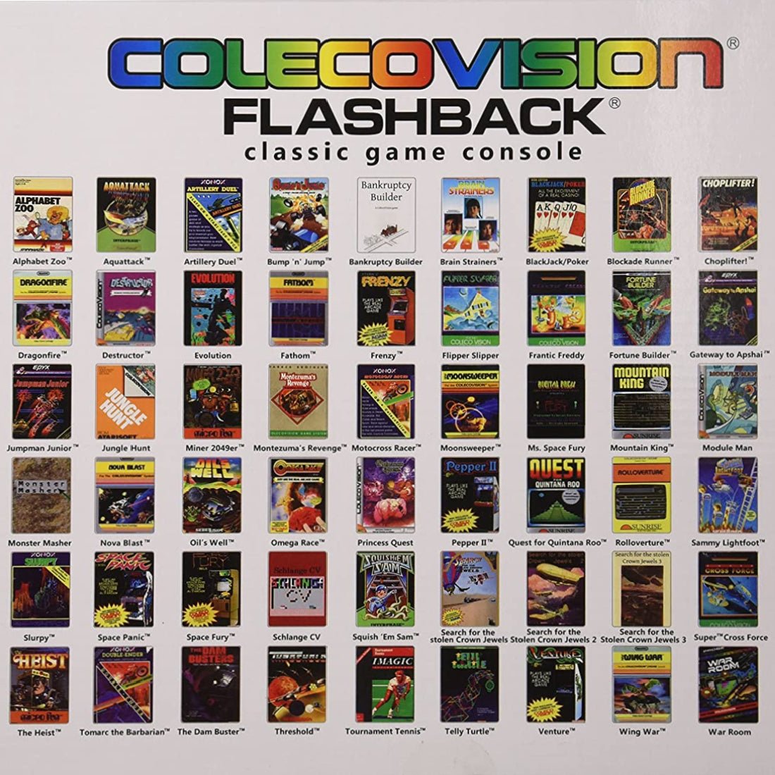 Atari ColecoVision Flashback CV450 TV Game Console - Store 974 | ستور ٩٧٤