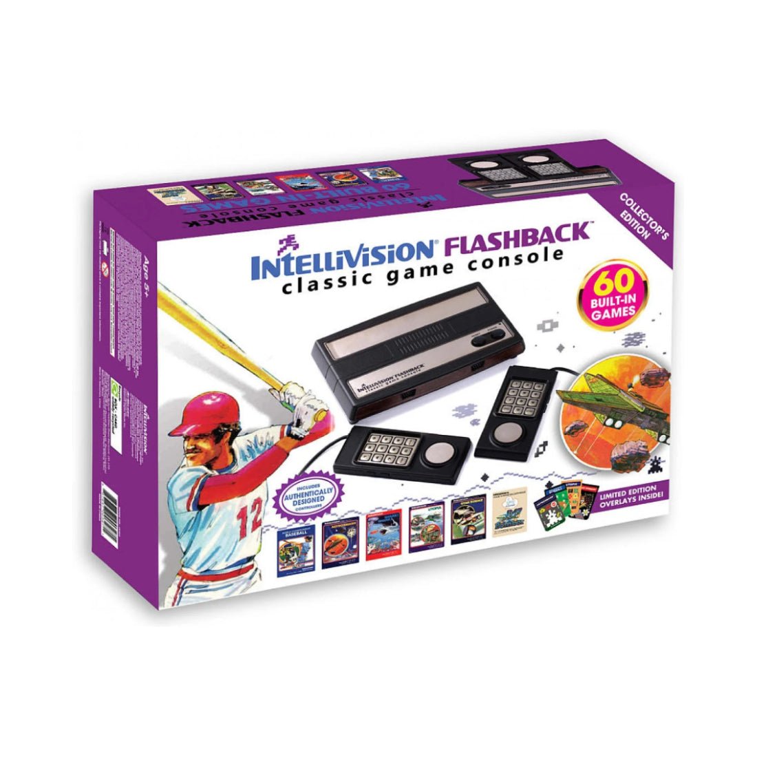 Atari IntelliVision Flashback Classic Console With Built-In 60 Games - جهاز ألعاب Atari IntelliVision Flashback Classic Console With Built-In 60 Games - جهاز ألعاب