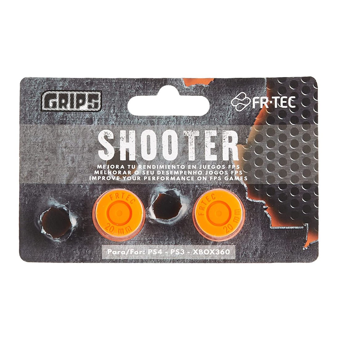 FR-TEC Shooter Grips - Orange - Store 974 | ستور ٩٧٤