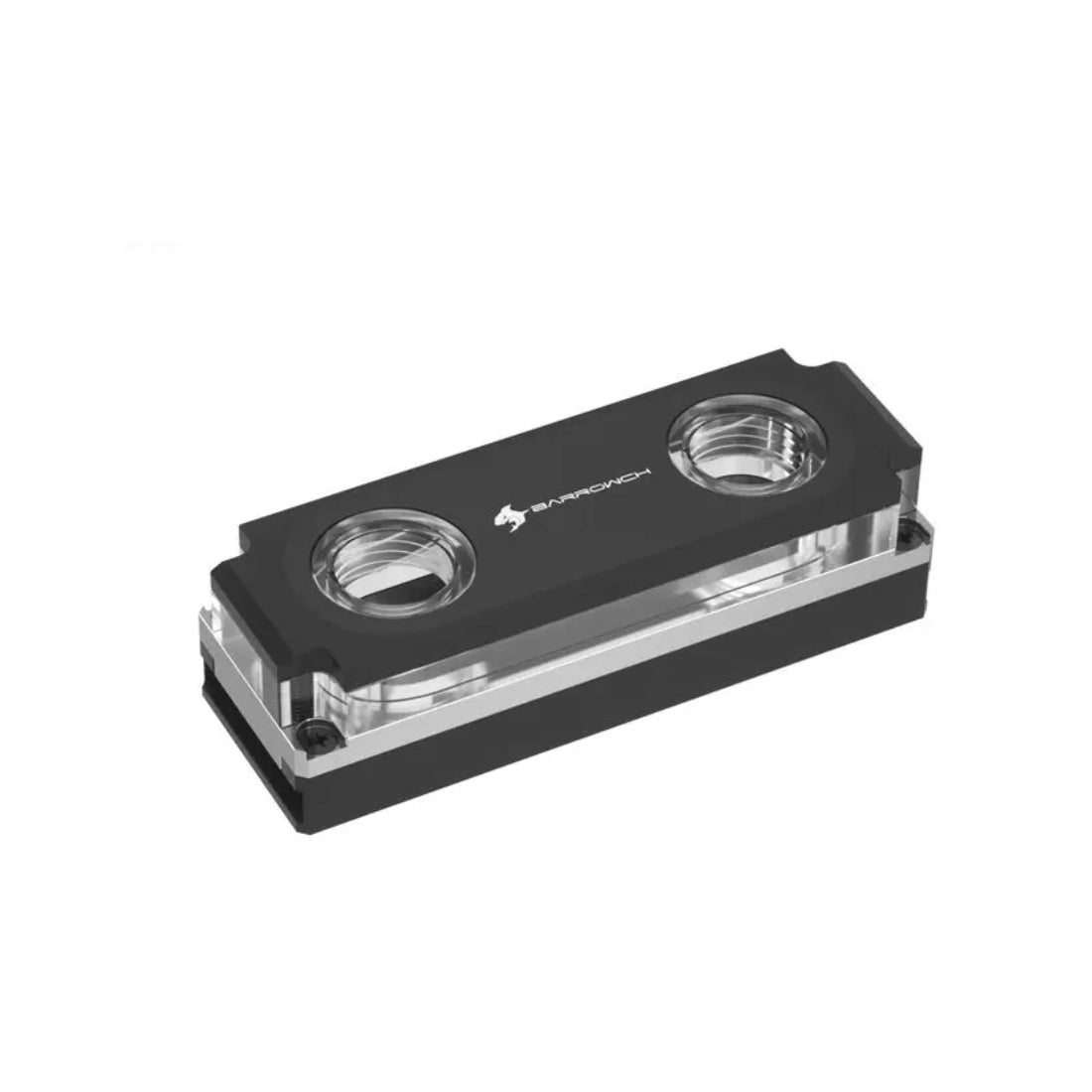 Barrowch M2 Hard Disk Water Block Acrylic Edition - Black - خزان مياه Barrowch M2 Hard Disk Water Block Acrylic Edition - Black - خزان مياه