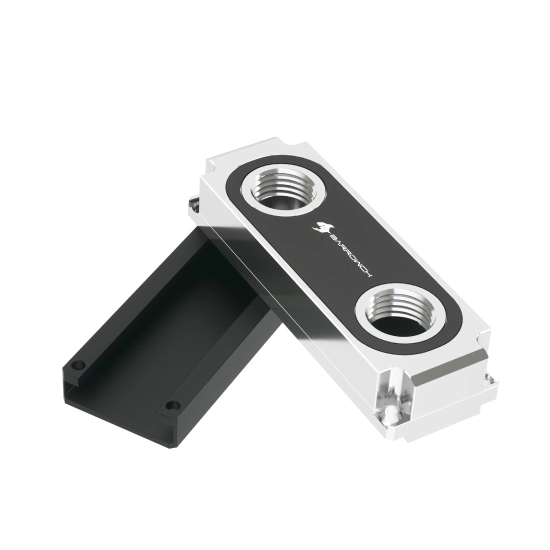 Barrowch M2 Disk Disk Block acrylic edition - Silver - Barrowch M2 Disk Disk Block acrylic edition - Silver -