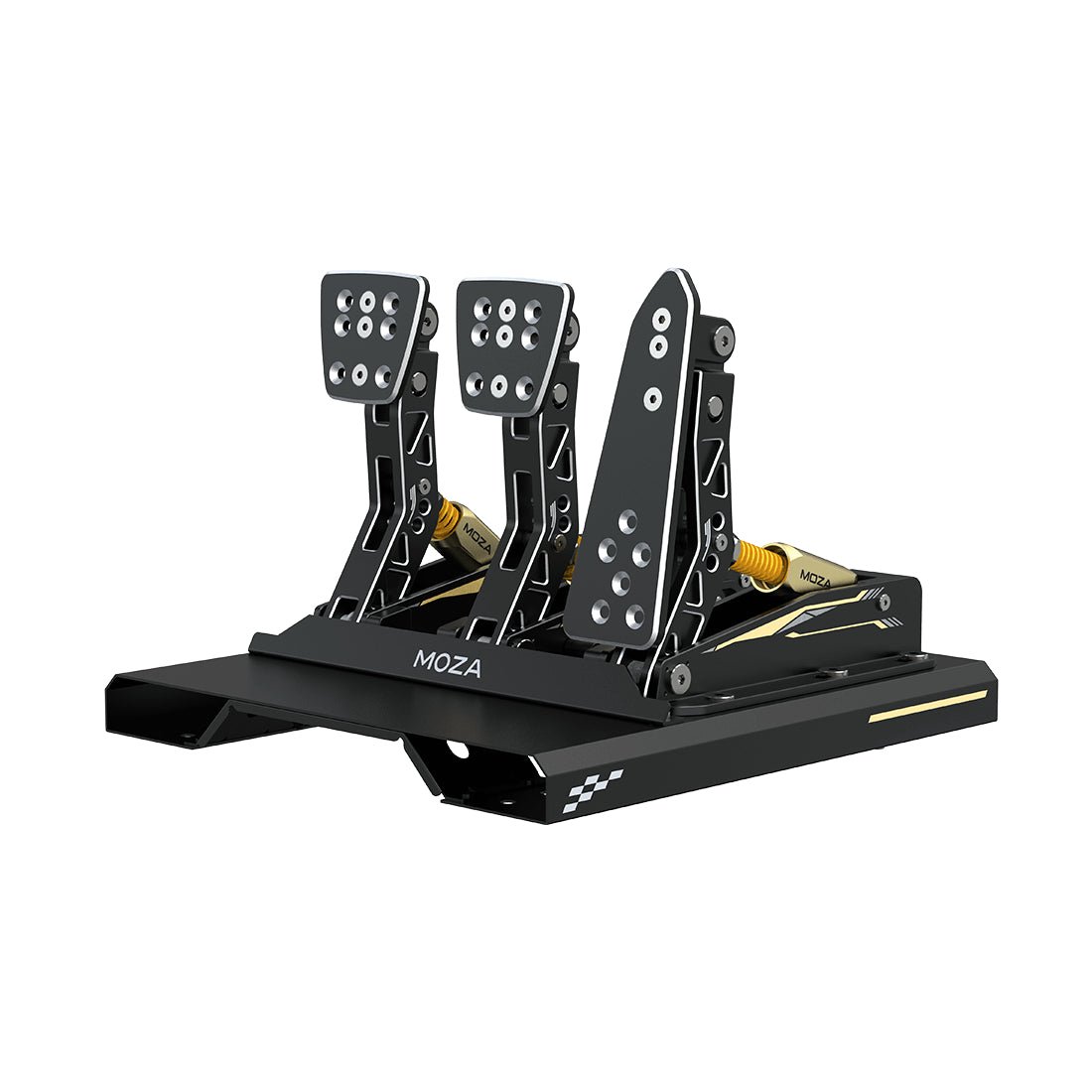 Moza CR-P Load Cell Pedals - Black - محاكي - Store 974 | ستور ٩٧٤