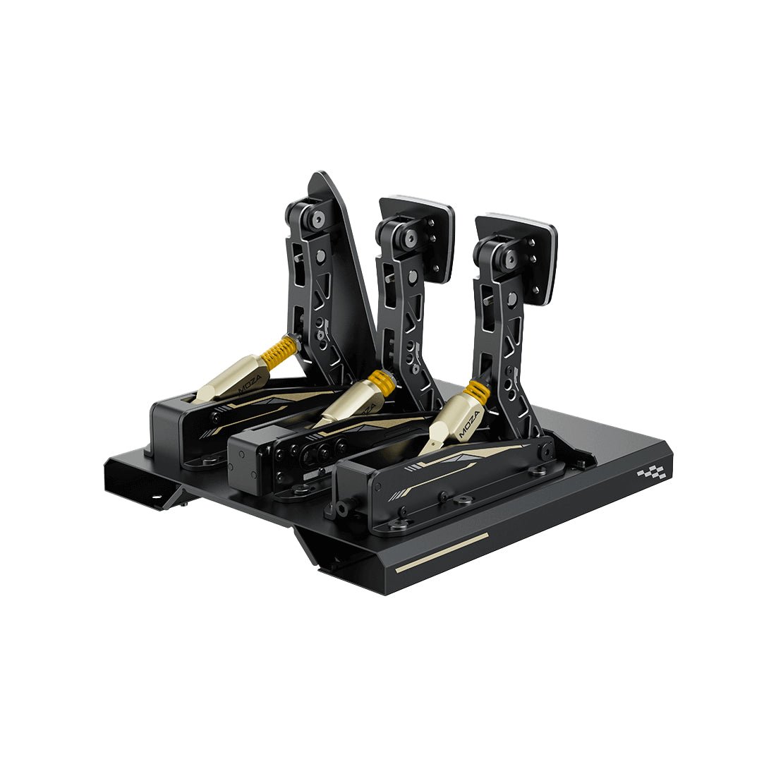 Moza CR-P Load Cell Pedals - Black - محاكي - Store 974 | ستور ٩٧٤