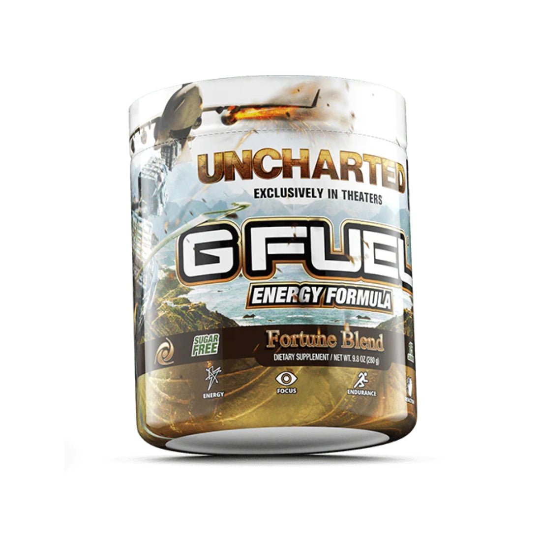 GFuel Energy Formula - Fortune Blend Flavor Inspired by Uncharted 280g - Store 974 | ستور ٩٧٤