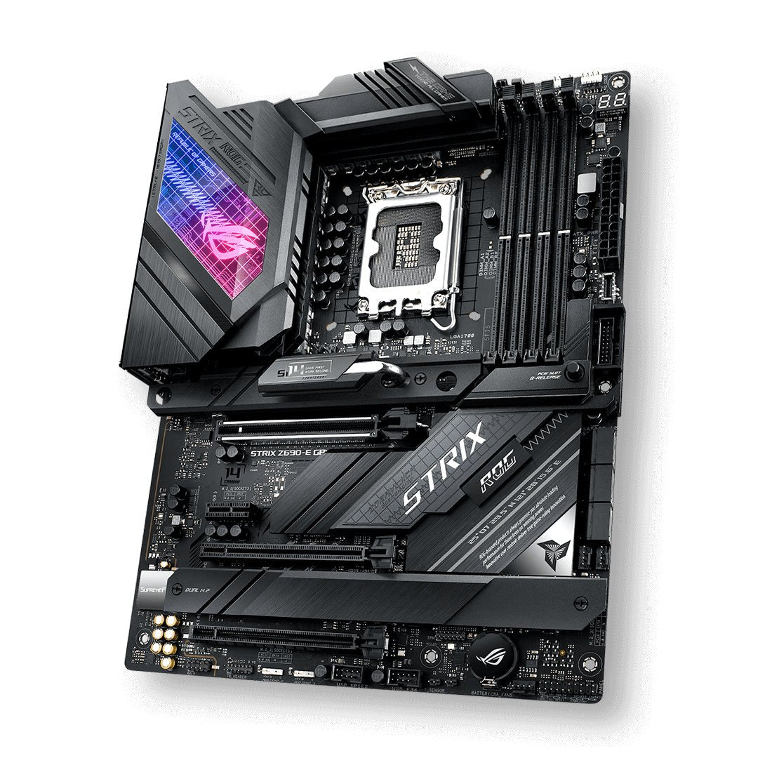Asus ROG Strix Z690-E Gaming WiFi DDR5 LGA 1700 Intel 12th Gen ATX Gaming Motherboard - Store 974 | ستور ٩٧٤