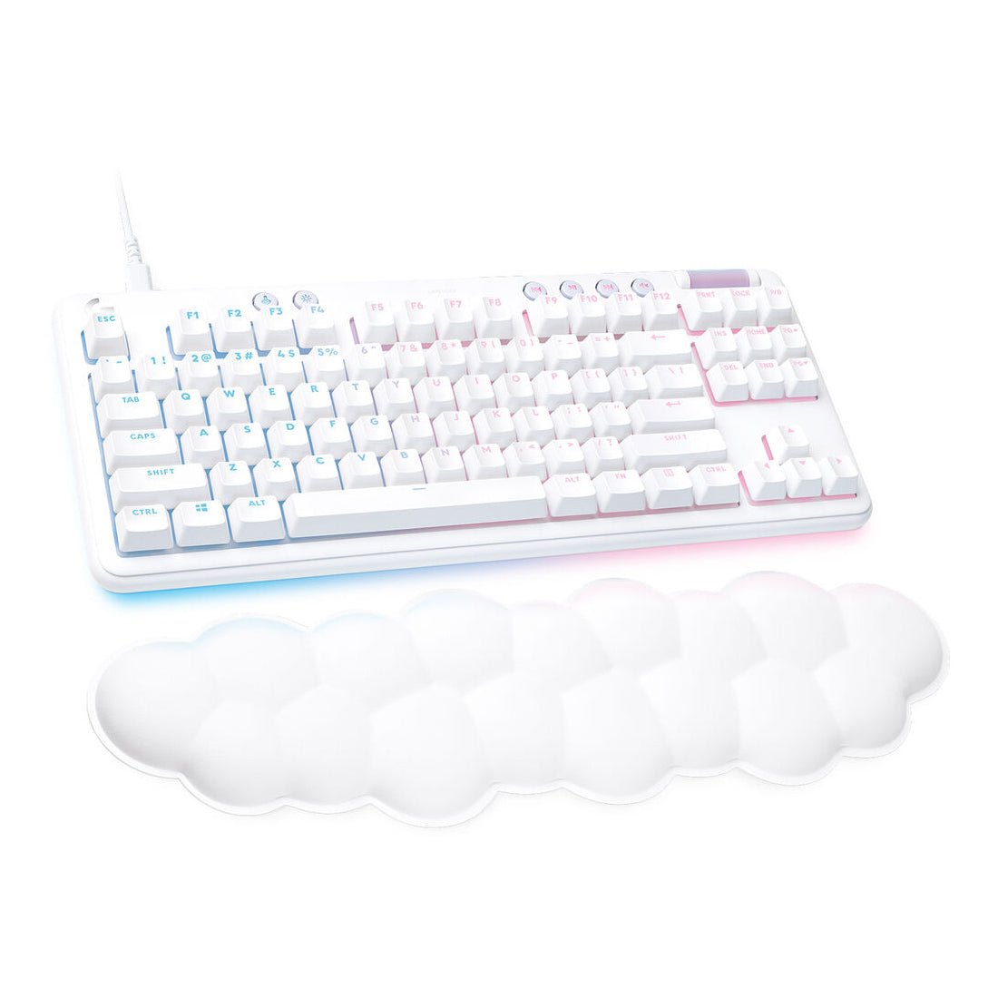 Logitech G713 TKL Wired Mechanical Gaming Keyboard - White Mist - Store 974 | ستور ٩٧٤