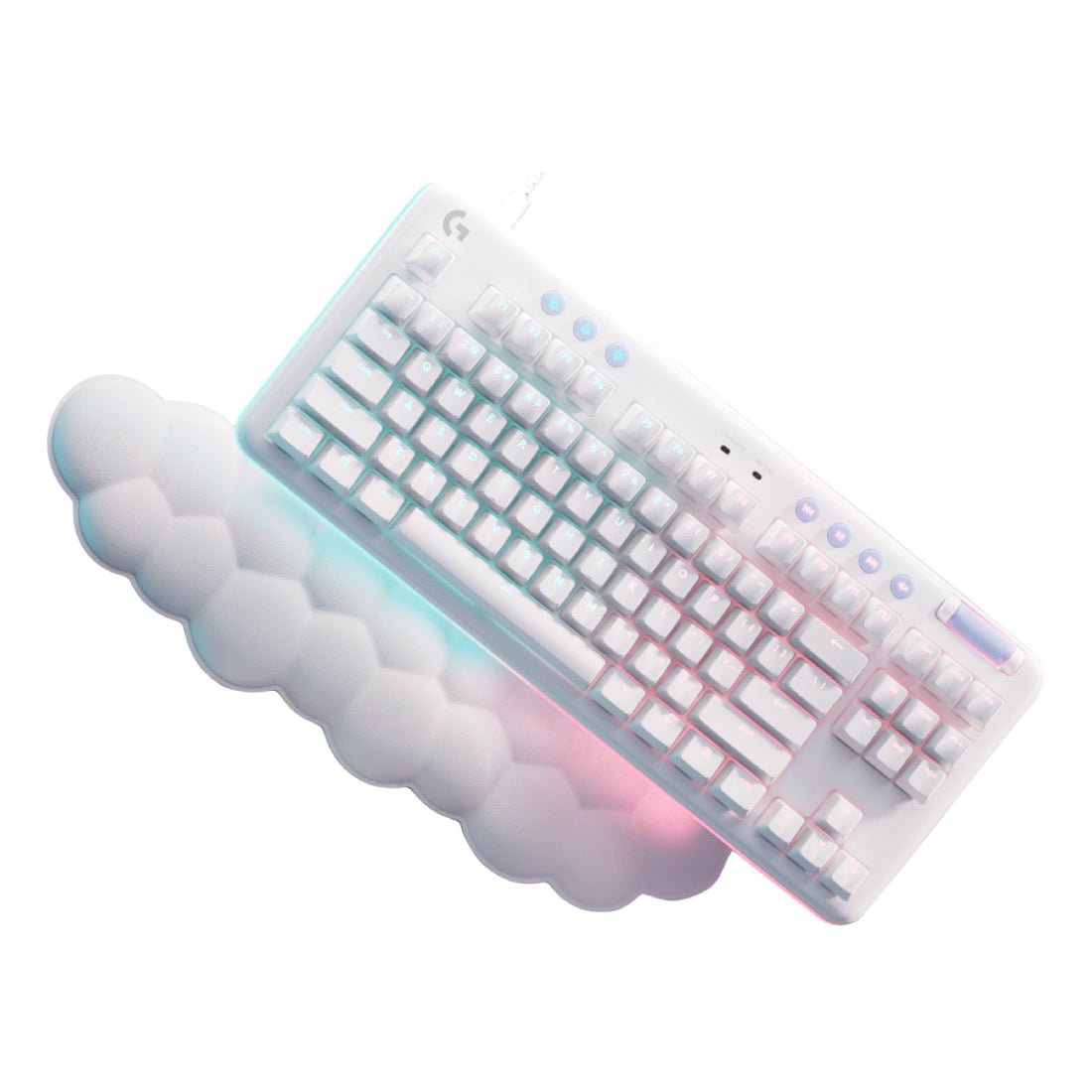 Logitech G713 TKL لوحة مفاتيح ألعاب ميكانيكية سلكية - ضباب أبيض - لوز ماتيتى Logitech G713 TKL لوحة مفاتيح ألعاب ميكانيكية سلكية - ضباب أبيض - لوز ماتيتى