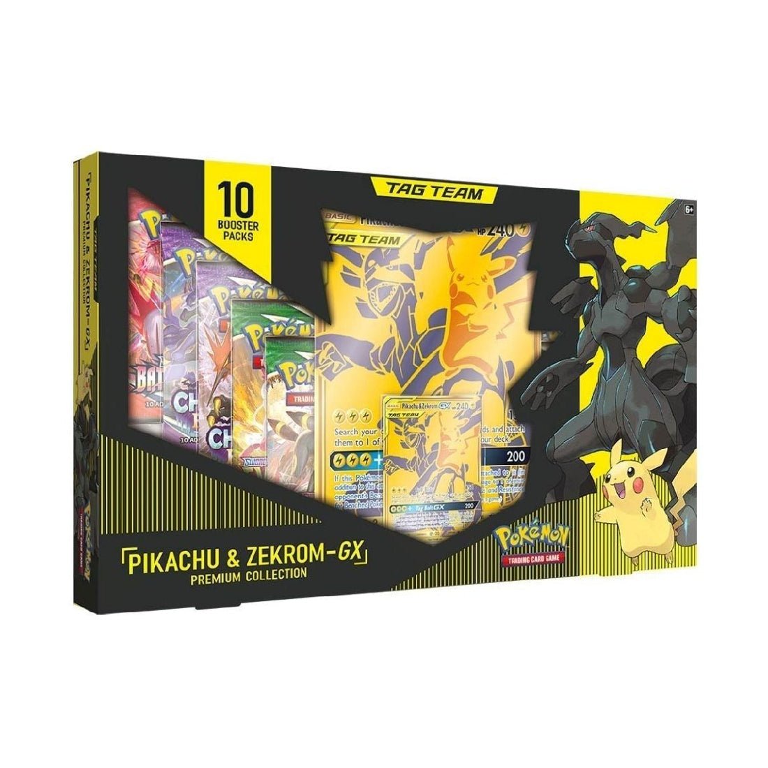 Pokemon TCG : Pikachu & Zekrom - GX Premium Collection - Store 974 | ستور ٩٧٤