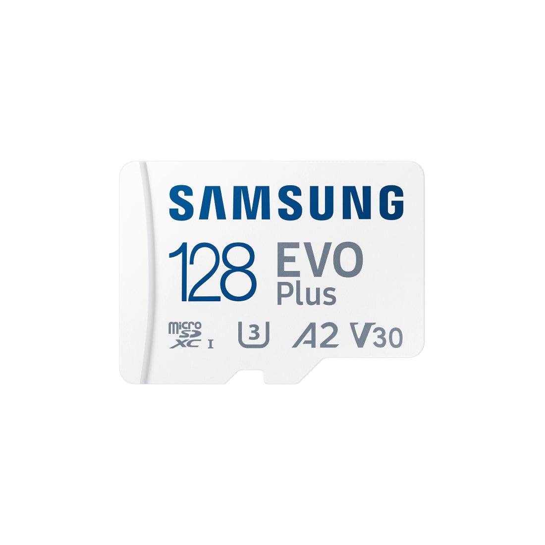 Samsung EVO Plus 128GB microSD Memory Card - مساحة تخزين Samsung EVO Plus 128GB microSD Memory Card - مساحة تخزين