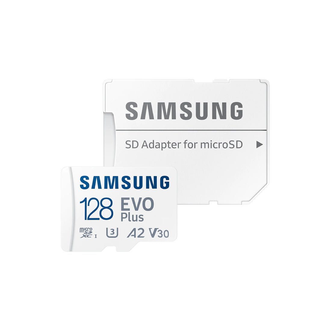 Samsung EVO Plus 128GB microSD Memory Card - مساحة تخزين Samsung EVO Plus 128GB microSD Memory Card - مساحة تخزين