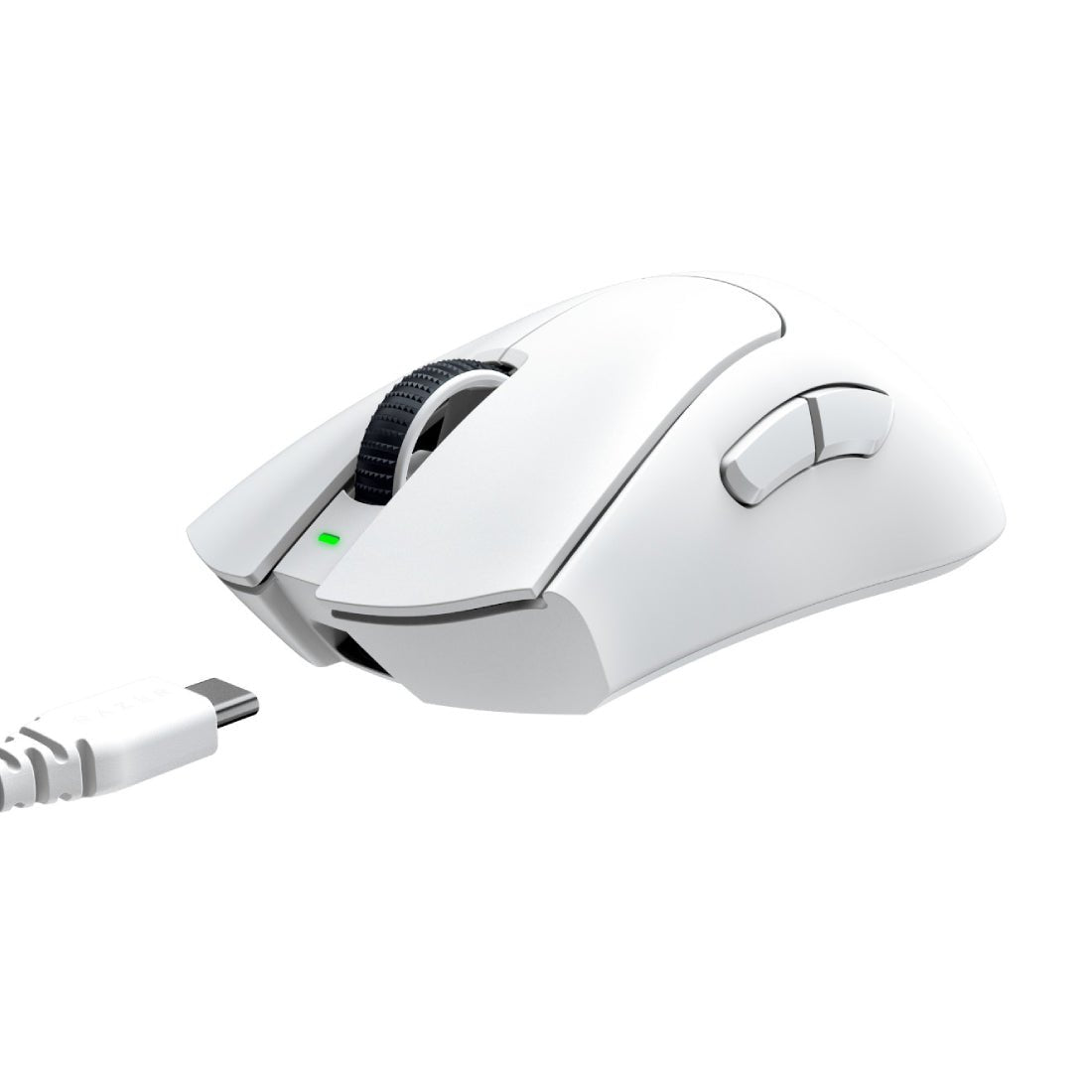 Razer DeathAdder V3 Pro Wireless Gaming Mouse - White - فأرة