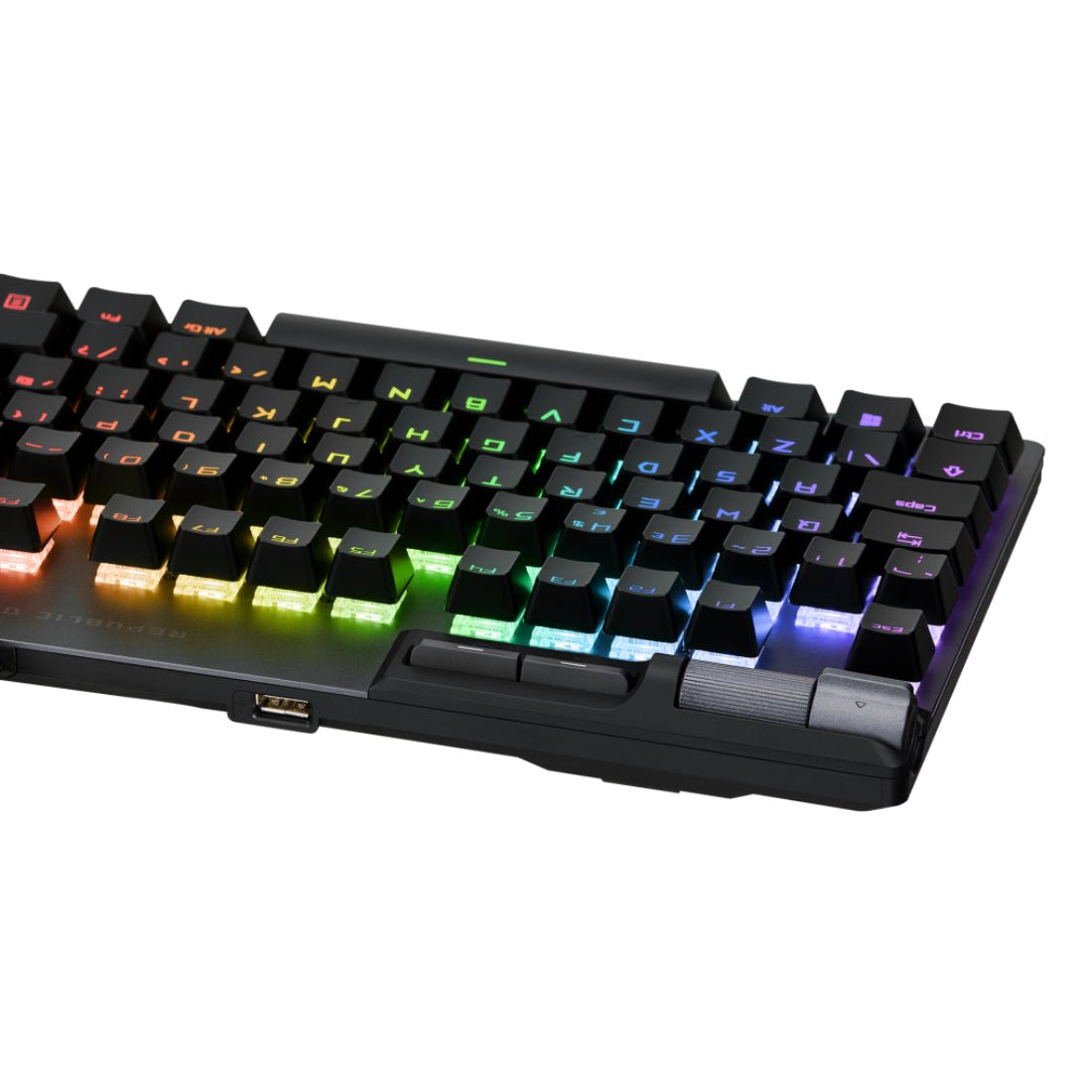 Asus ROG Strix Flare II Animate RGB Mechanical Wired Gaming Keyboard - Gunmetal - Store 974 | ستور ٩٧٤