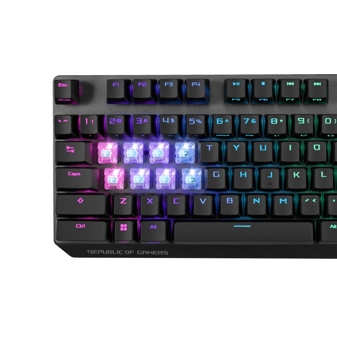 Asus ROG Strix XA09 Scope NX Wireless Deluxe Gaming Keyboard - Black - Store 974 | ستور ٩٧٤