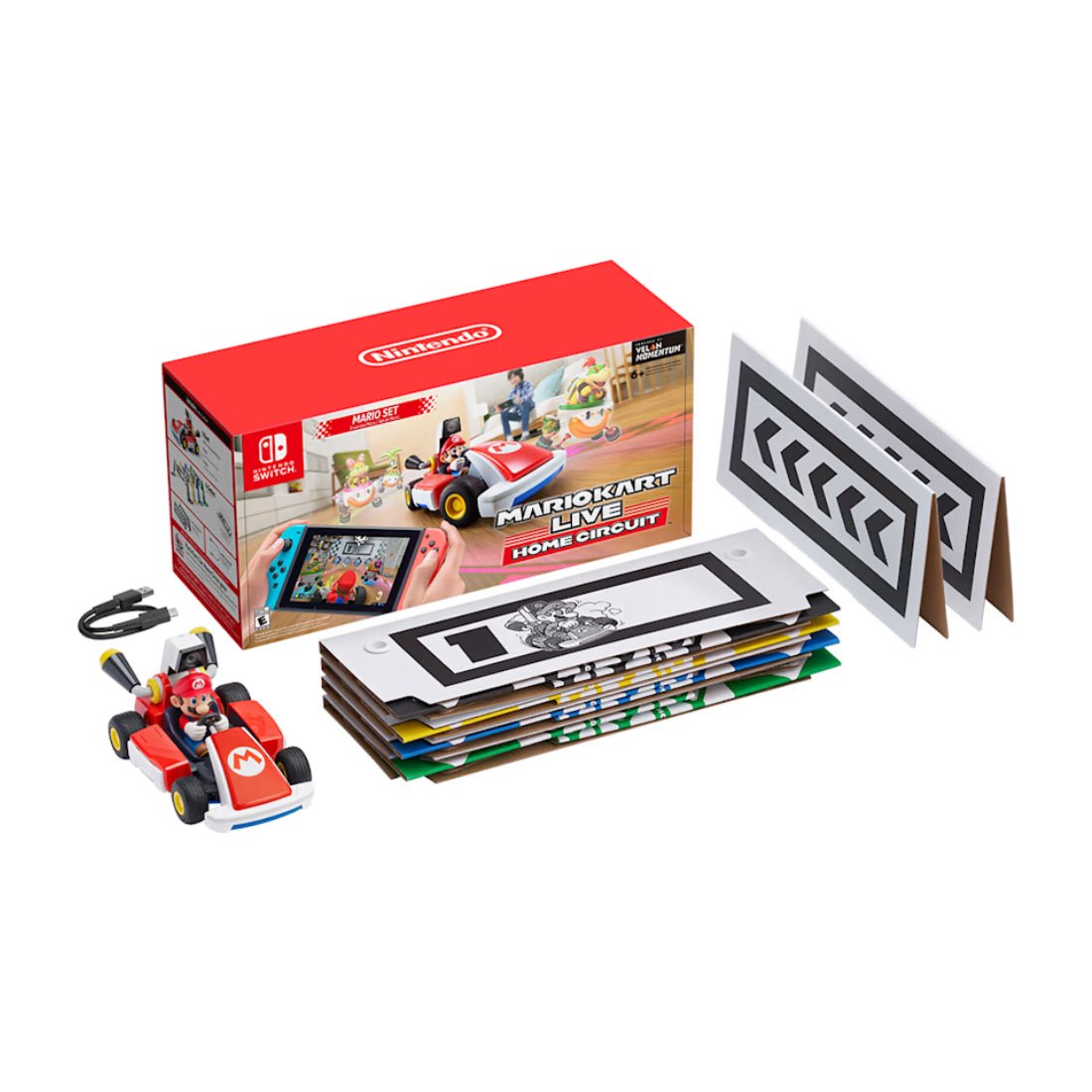 Nintendo Switch Mario Kart Live: Home Circuit - Mario Set - Store 974 | ستور ٩٧٤