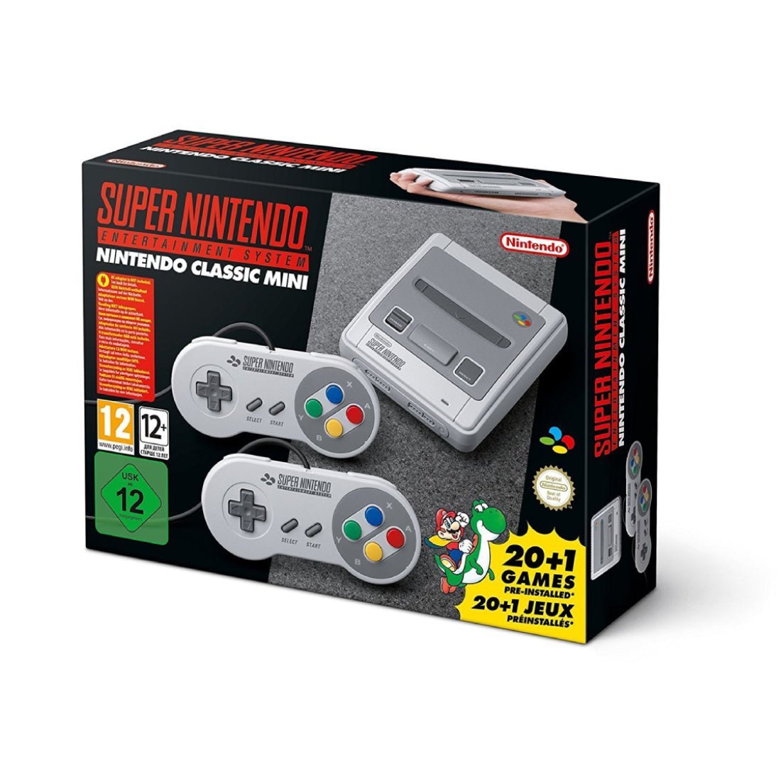 (Pre-Owned) Nintendo SNES Classic Mini Console - Grey - جهاز ألعاب - Store 974 | ستور ٩٧٤