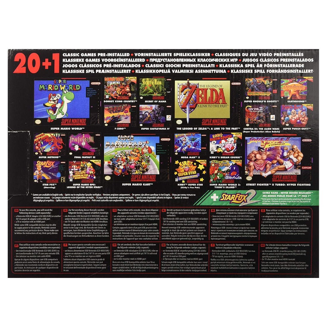 Nintendo SNES Classic Mini Console Grey جهاز ألعاب – Store974