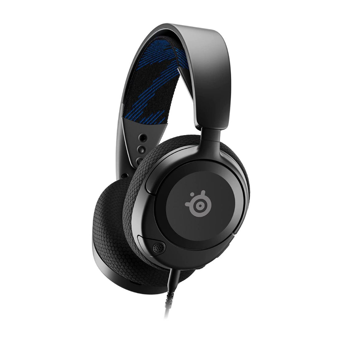 Steelseries Arctis Nova 1P Wired Gaming Headset - Black - سماعة Steelseries Arctis Nova 1P Wired Gaming Headset - Black - سماعة